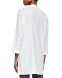 Stretch Easy Big Shirt, White