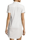 Mayvine Light Poplin Shirtdress, Classic Khaki