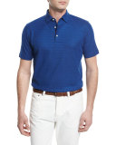 Gran Short-Sleeve Pique Polo Shirt