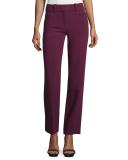Straight-Leg Suiting Pants