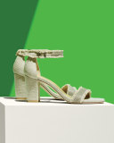 Chaingang Fringe City Sandal, Oat