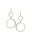 14k Femme Fatale Earrings with Diamonds