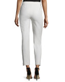 Cropped Skinny Organic Twill Pants