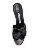 Hairibamu Leather 65mm Mule Sandal
