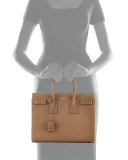 Sac de Jour Small Satchel Bag, Taupe