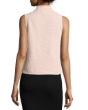 Sleeveless Pebbled Top