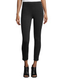 Pull-On Jersey Leggings, Charcoal 