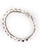 Pyramid Bracelet, Silver 