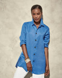 Linen Straight-Leg Pants
