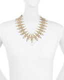 Dakota Brass Statement Necklace