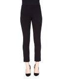 Catherine Cropped Pants, Black