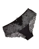 Delice Floral-Embroidered Boyshorts