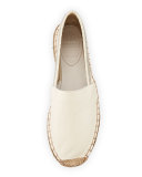Monili-Trim Espadrille Flat, Desert
