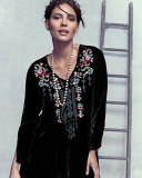 Elise Velvet Pullover, Women's  