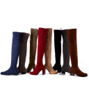 Stuart Weitzman Highland麂皮过膝靴