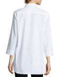 Sequined-Front Easy Shirt 