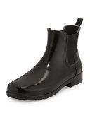 Original Refined Gloss Chelsea Rain Boot, Black 