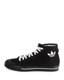 Matrix Spirit Men's High-Top Sneaker, Black/White