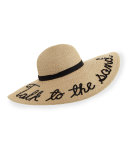 Bunny Hemp-Blend Sun Hat, Sand