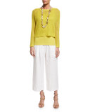 Fisherman's Knit Top, Petite