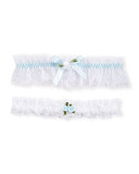 Keepsake & Tossing Boxed Garter Gift Set for Bride, White