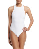 Stella Zip-Back One-Piece Swimsuit