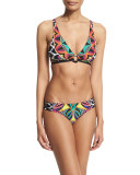 Africana Printed Swim Top