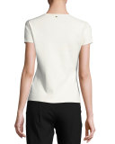 Round-Neck Short-Sleeve Tee