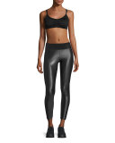 Lustrous Capri Athletic Leggings