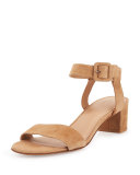 Rena Suede City Sandal, Sand