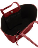 Cosmica Large Zipper Tote Bag, Red