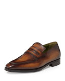 Andy Leather Loafer, Tobacco