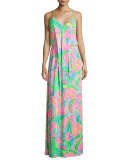 Rosa Sleeveless Printed Maxi Dress