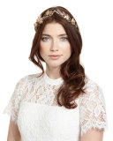 Our Alice Crystal Bee Tiara, Gold