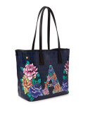 Alphabet Iphis-Print Tote Bag