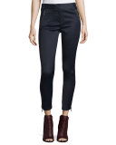Surf Cropped Skinny Pants, Navy