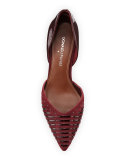 Finn d'Orsay 55mm Pump, Merlot