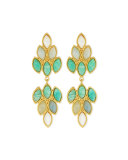 Captivate Amazonite Chandelier Earrings