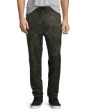 Drawstring Everett Trousers, Camo
