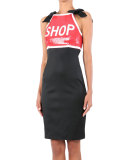 Shop Embellished Sheath Dress, Black