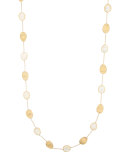 Lunaria Long Mother-of-Pearl Station Necklace, 36"