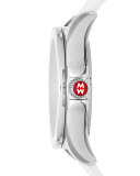 Cape Topaz Watch with Silicone Strap, White