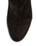 Ashby Suede Ankle Boot, Black