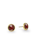 Jaipur Garnet Stud Earrings