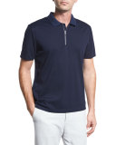 Quarter-Zip Polo Shirt