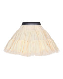 Bella Tiered Tulle A-Line Skirt, Yellow, Size S-M
