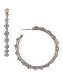 New World Crivelli Diamond Hoop Earrings