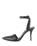 Lovisa Leather d'Orsay Pump, Black