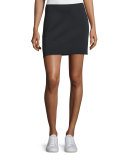 Scuba Mini Skirt, Black