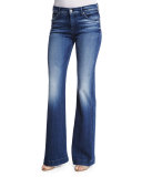 Dojo Flare-Leg Jeans, Lake Blue